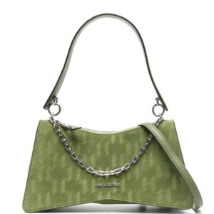 Karl Lagerfeld K/Seven Element monogram suede tote bag