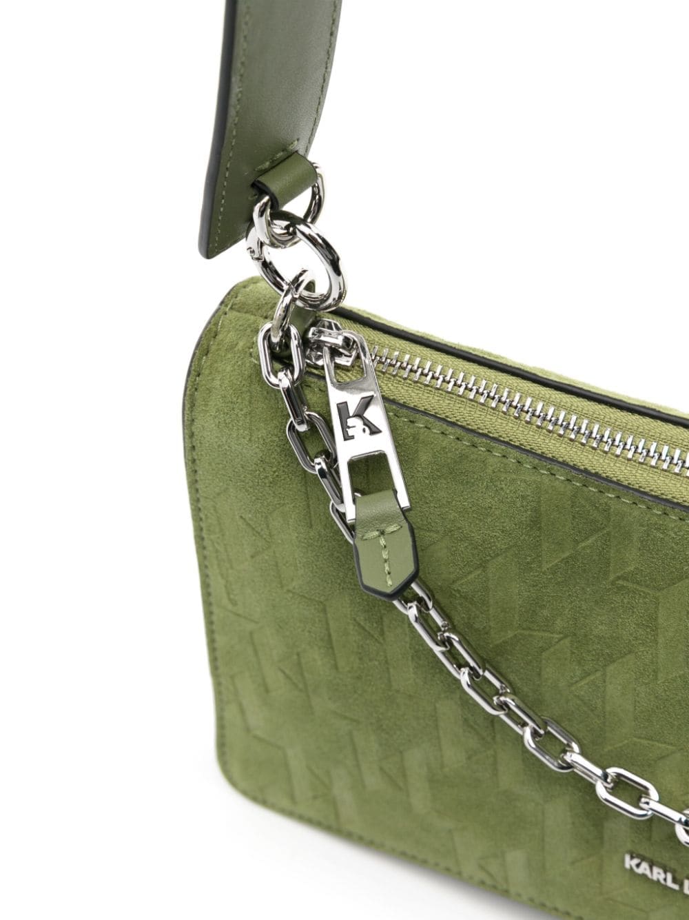 Karl Lagerfeld K/Seven Element monogram suede tote bag - Image 4