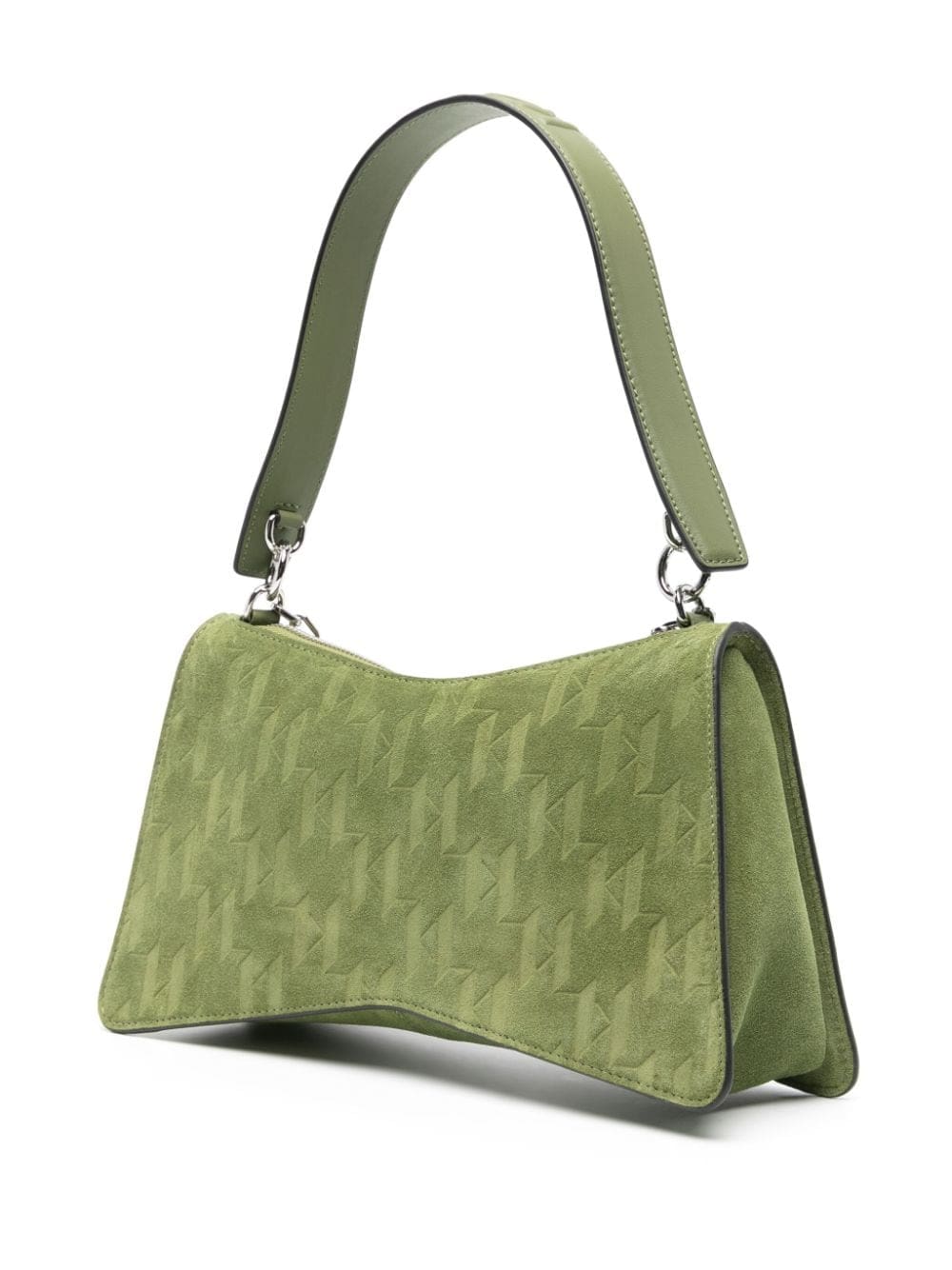 Karl Lagerfeld K/Seven Element monogram suede tote bag - Image 3