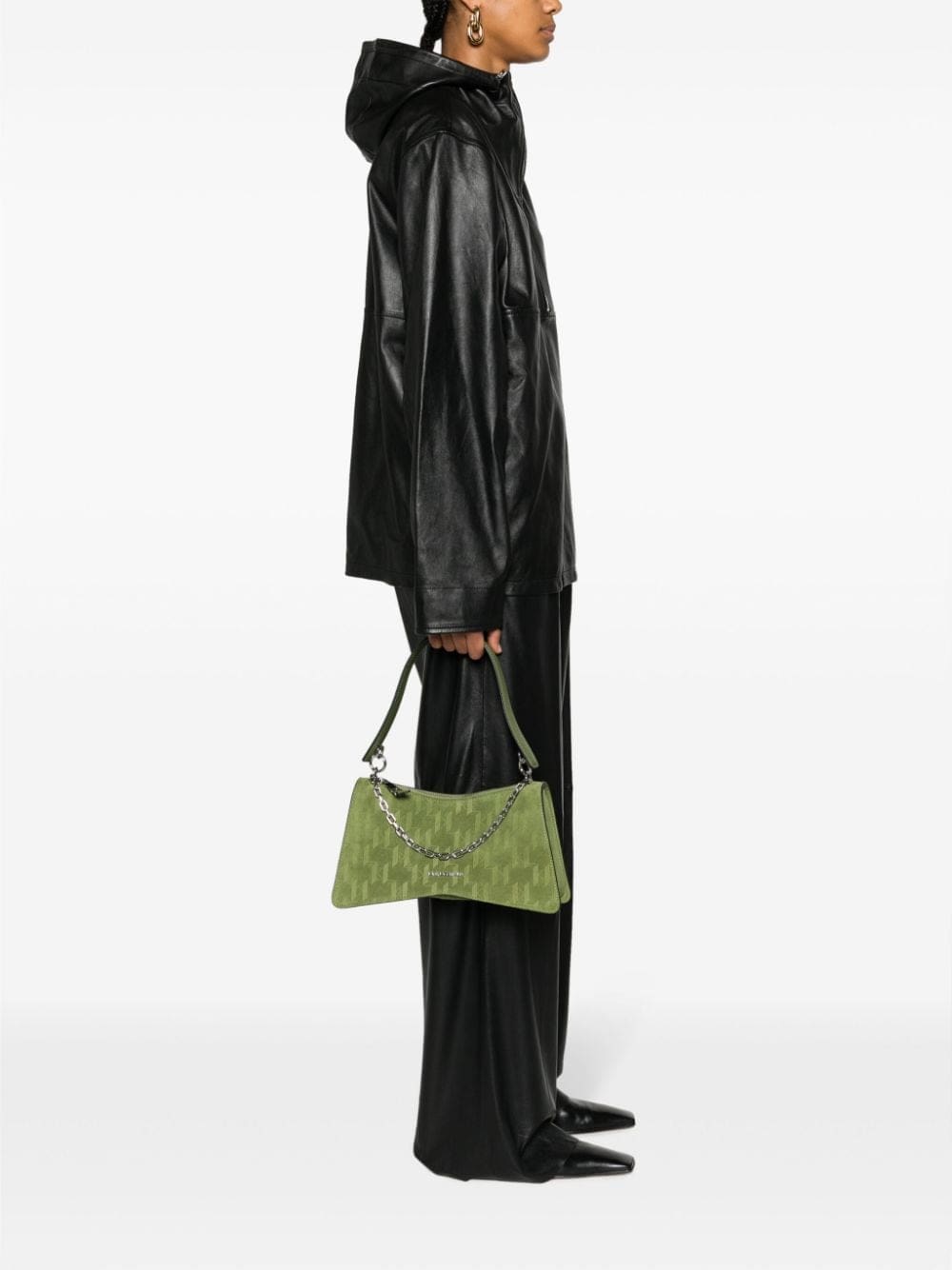 Karl Lagerfeld K/Seven Element monogram suede tote bag - Image 2