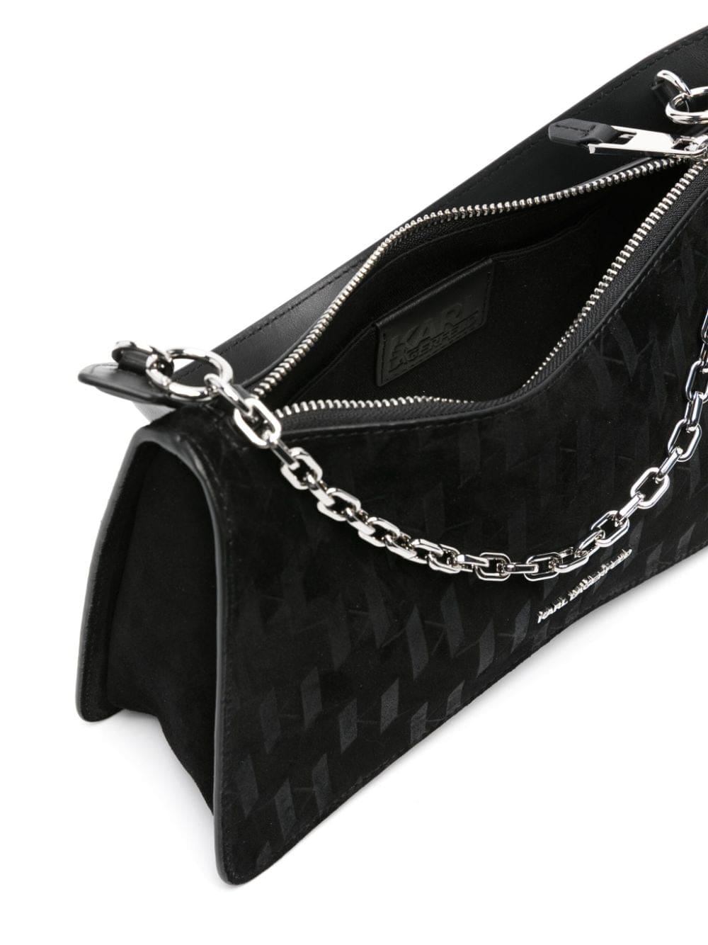 Karl Lagerfeld K/Seven Element monogram suede tote bag - Image 5