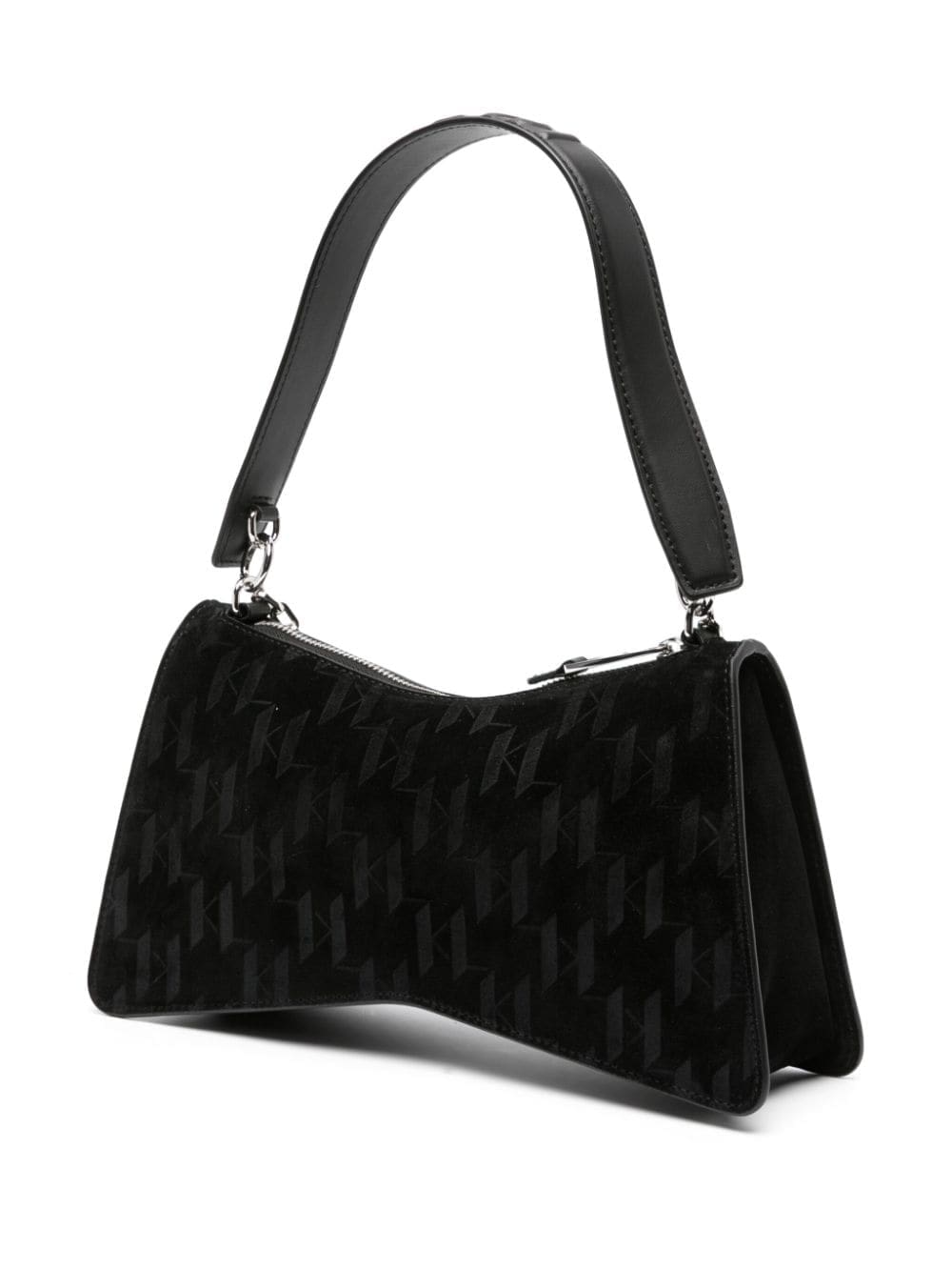 Karl Lagerfeld K/Seven Element monogram suede tote bag - Image 3