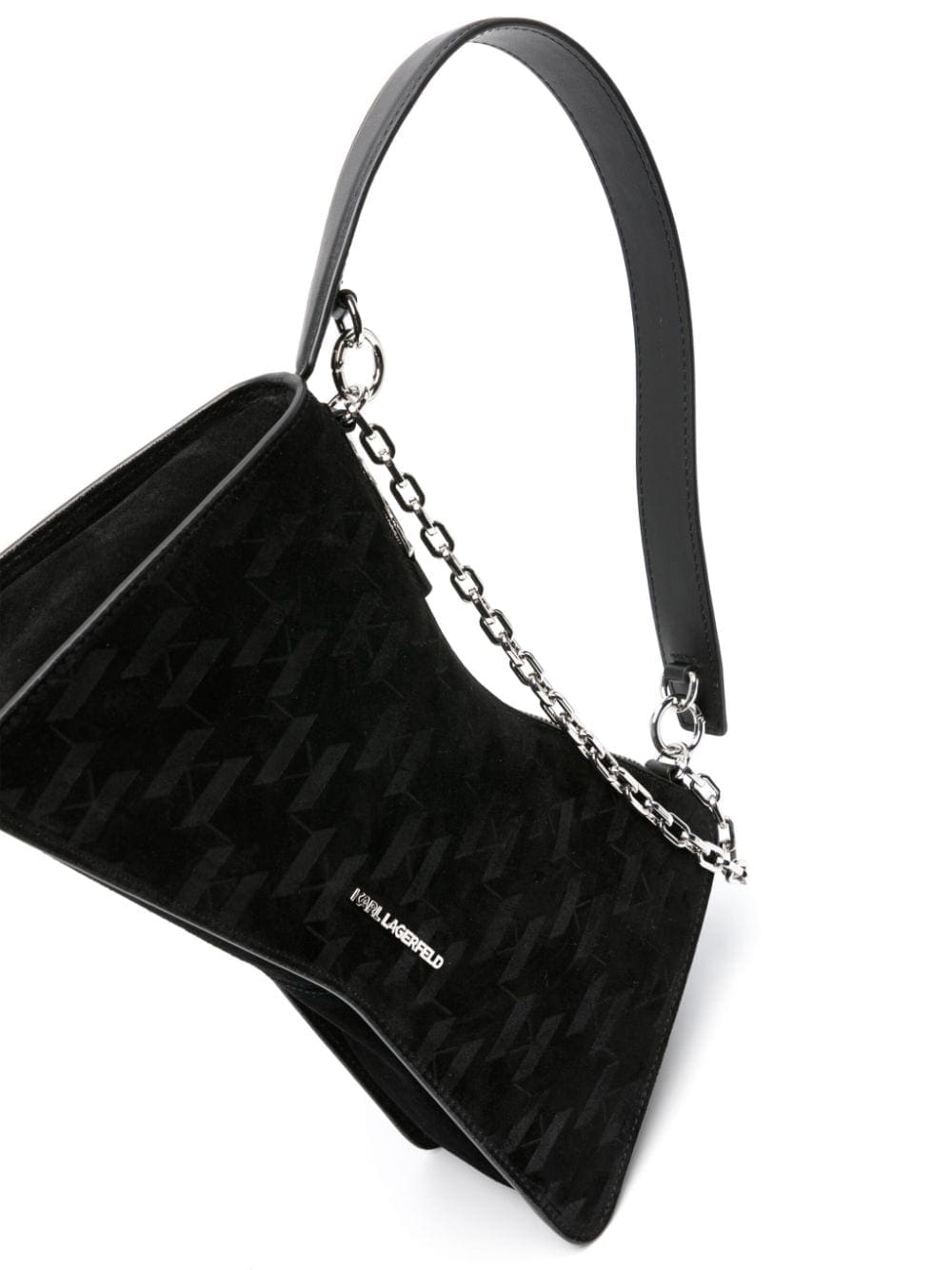 Karl Lagerfeld K/Seven Element monogram suede tote bag - Image 4