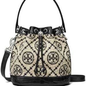 Tory Burch T Monogram bouclé bucket bag