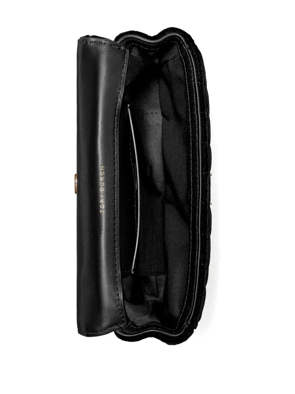 Tory Burch mini Kira velvet crossbody bag - Image 5