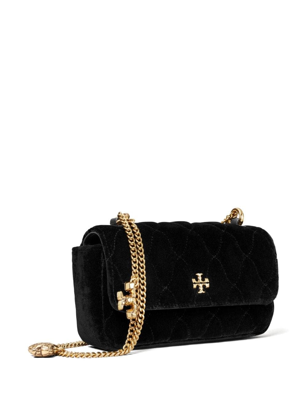 Tory Burch mini Kira velvet crossbody bag - Image 3