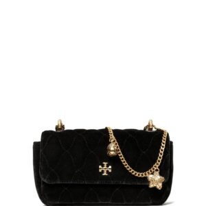 Tory Burch mini Kira velvet crossbody bag