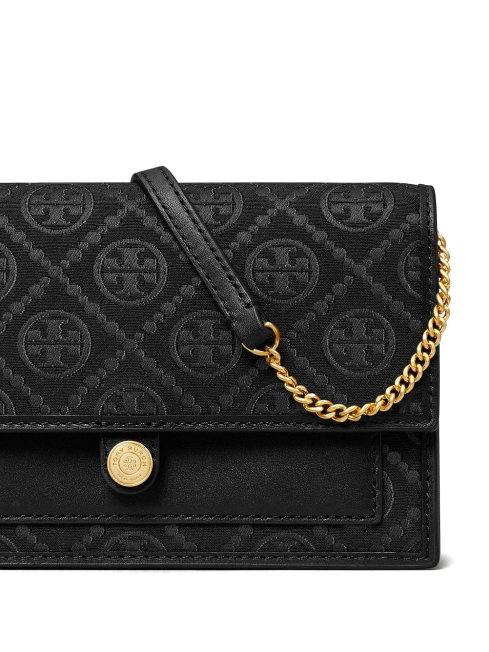Tory Burch T Monogram-jacquard shoulder bag - Image 4