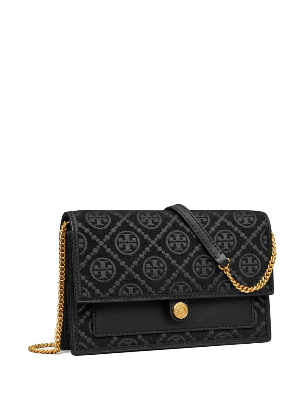 Tory Burch T Monogram-jacquard shoulder bag - Image 3