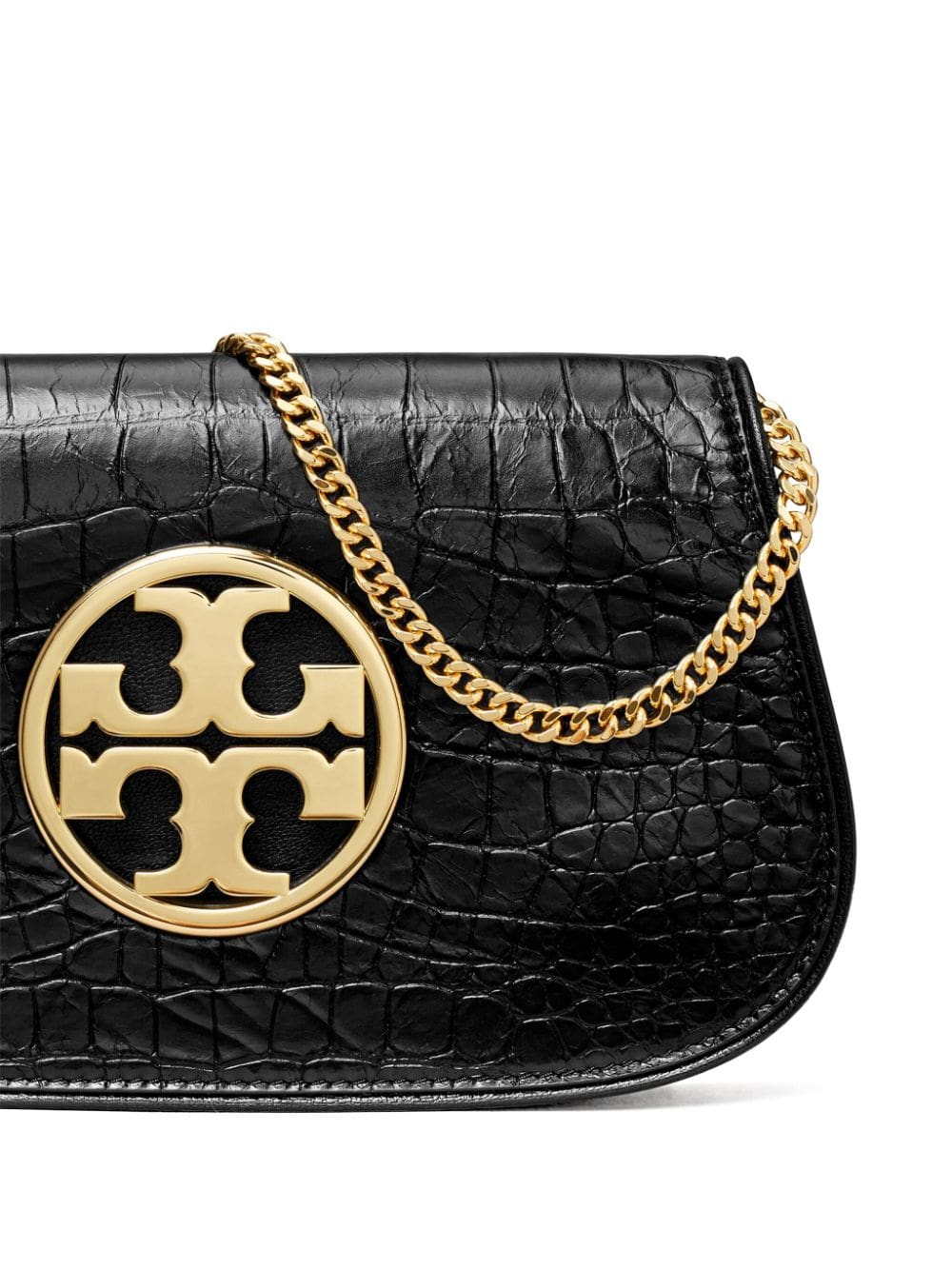 Tory Burch Reva crocodile-effect crossbody bag - Image 3