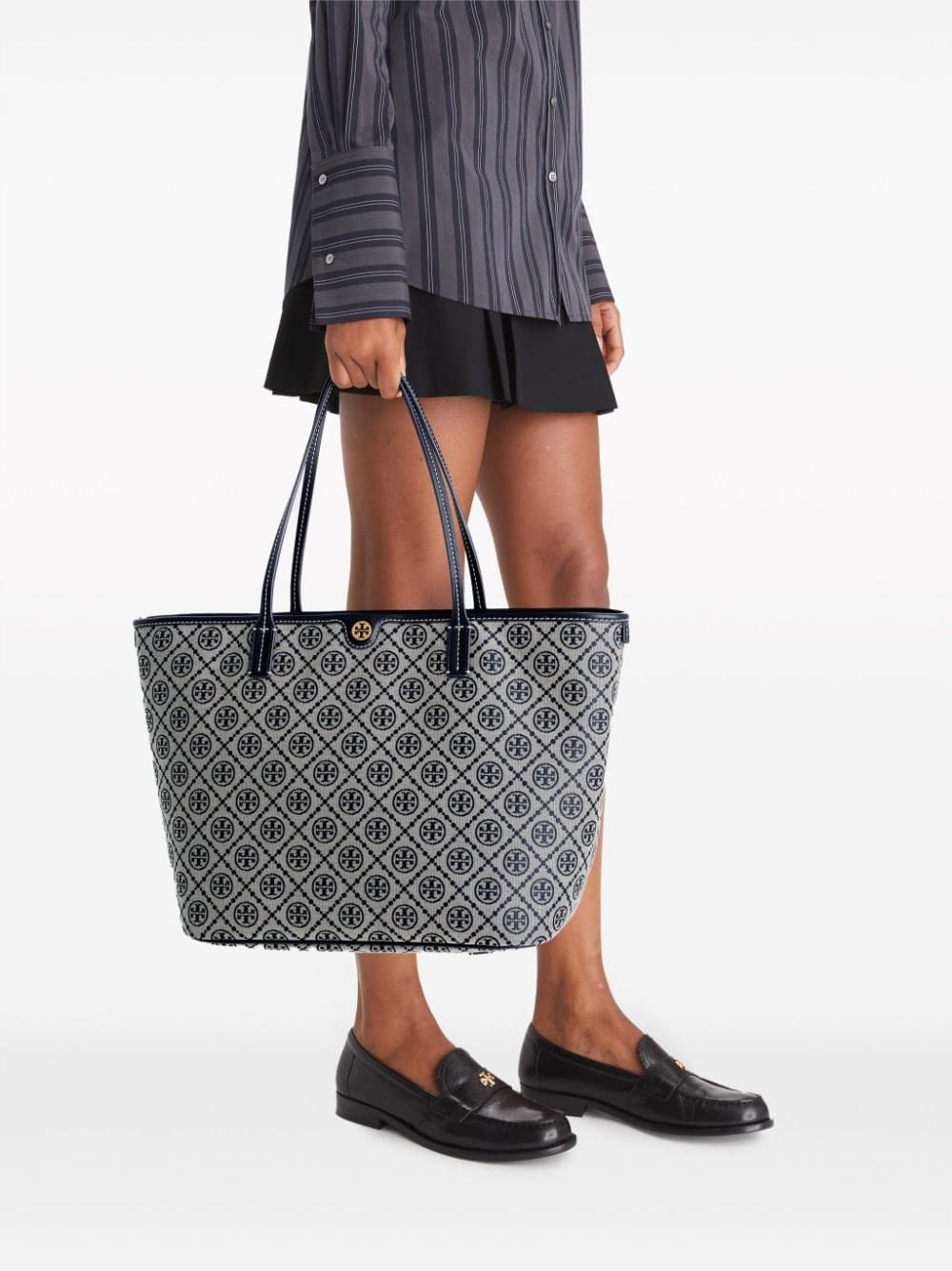 Tory Burch T monogram leather tote bag - Image 2