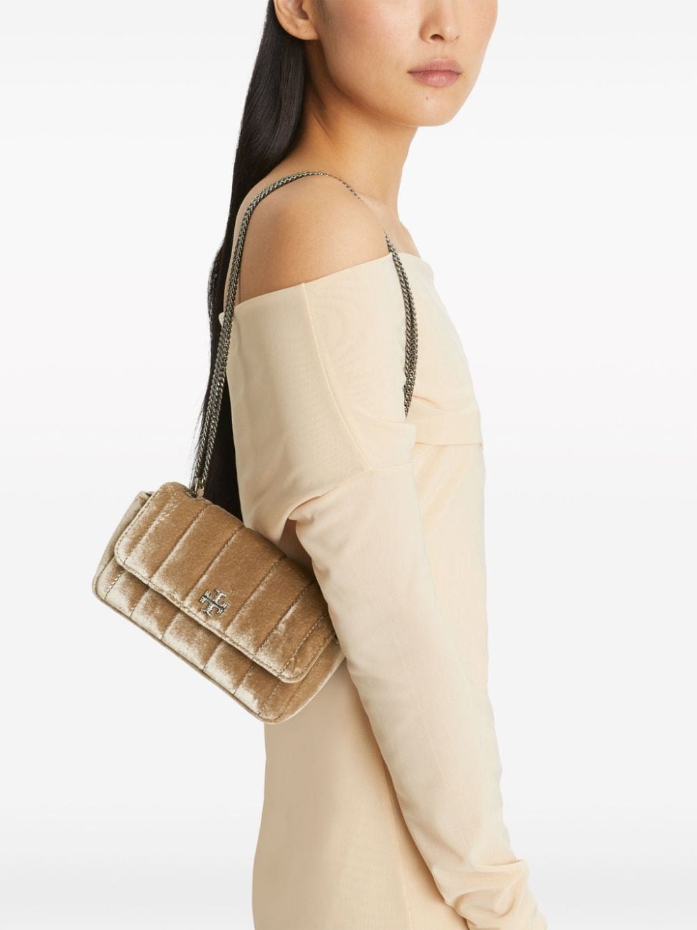 Tory Burch Kira velvet crossbody bag - Image 2