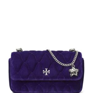 Tory Burch mini Kira velvet crossbody bag