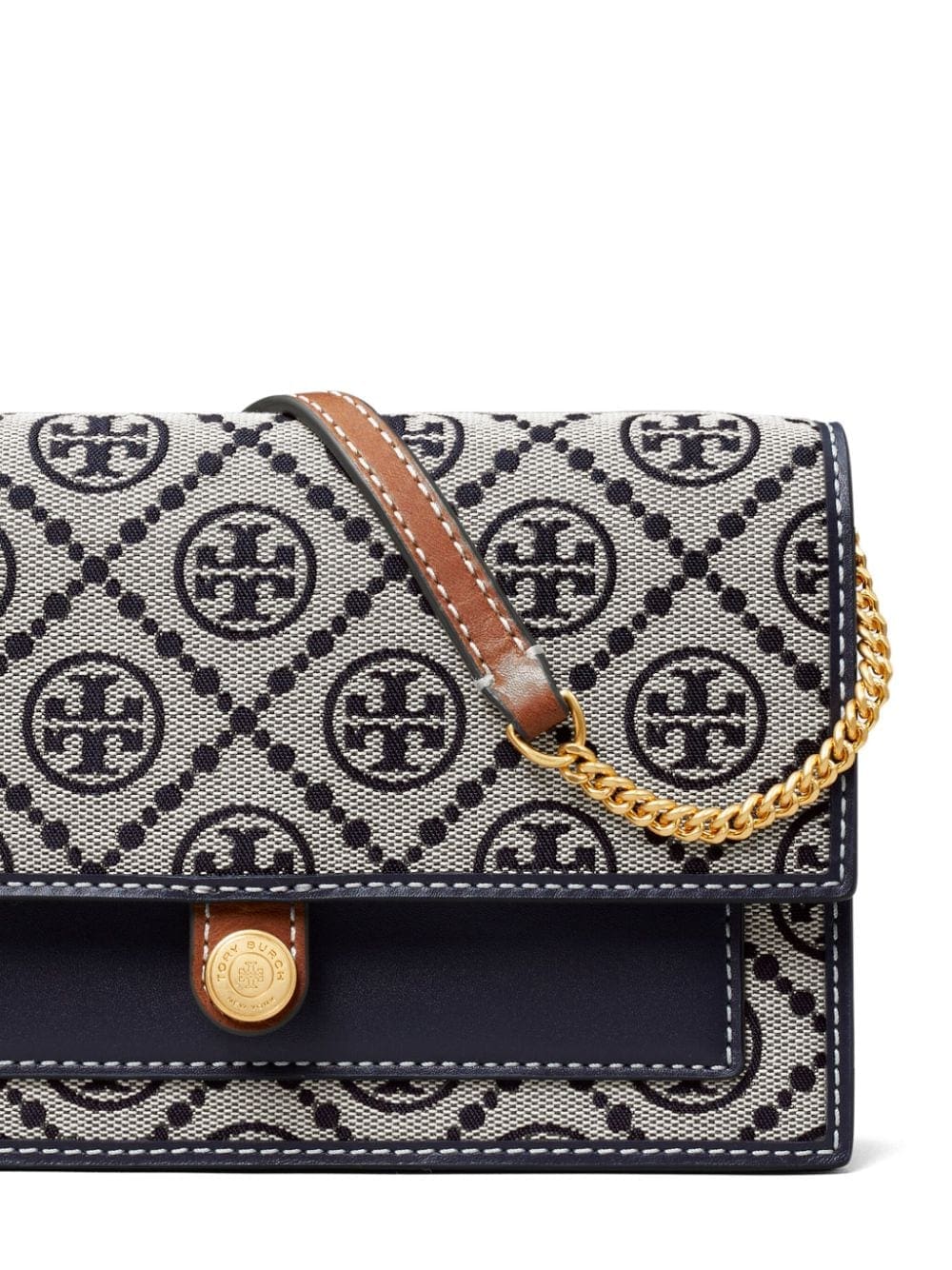 Tory Burch T Monogram chain wallet - Image 4