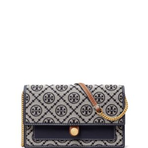 Tory Burch T Monogram chain wallet