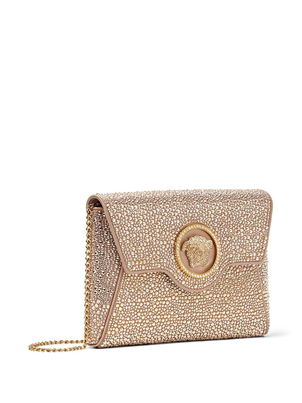 Versace La Medusa crystal clutch bag - Image 4