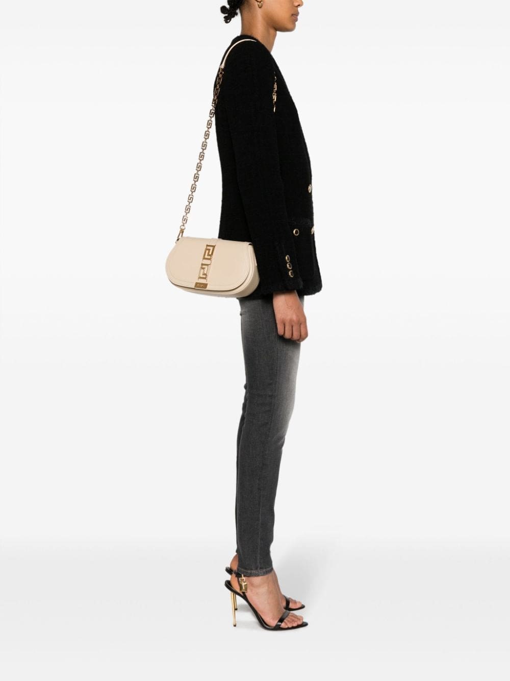 Versace Greca Goddess leather shoulder bag - Image 2