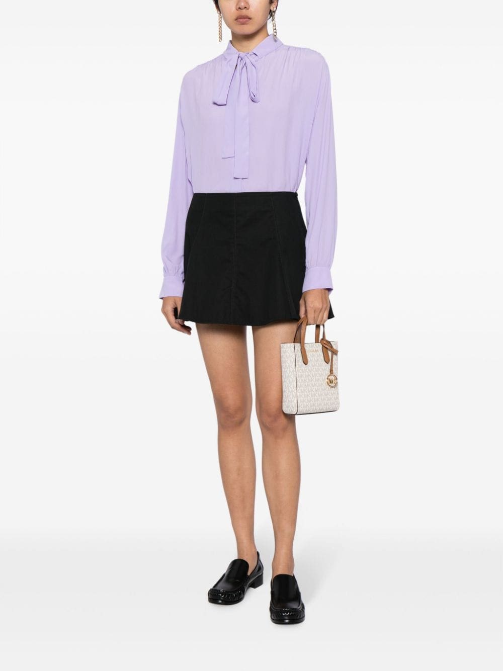 Michael Kors extra-small Sinclair leather crossbody bag - Image 2