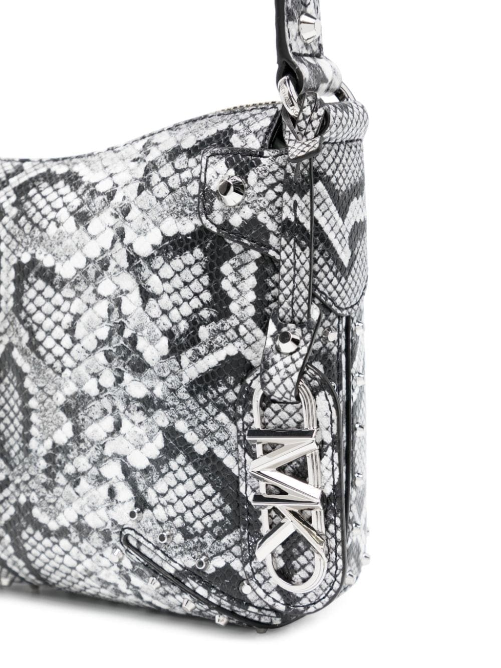 Michael Kors large Astor snakeskin-print shoulder bag - Image 4