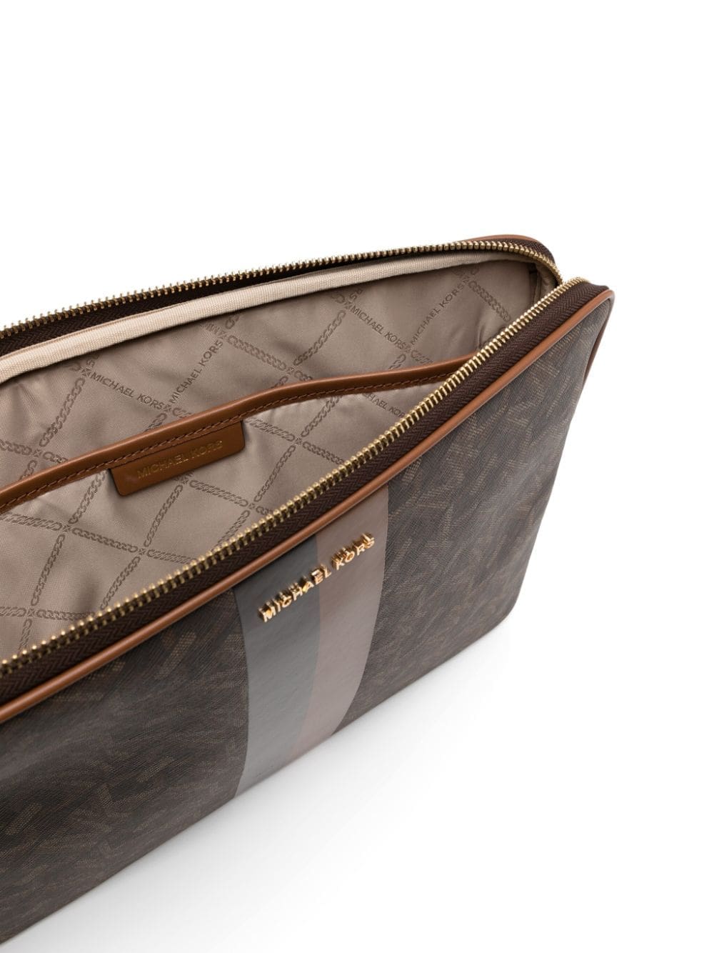 Michael Kors Jet Set logo-print laptop case - Image 4