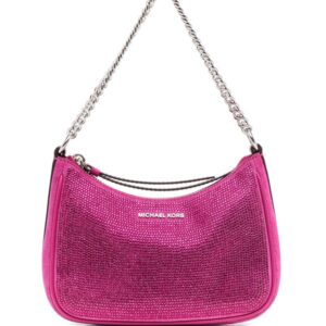 Michael Kors Jet Set crystal-embellished shoulder bag