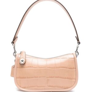 Coach Swinger 20 crocodile-effect shoulder bag