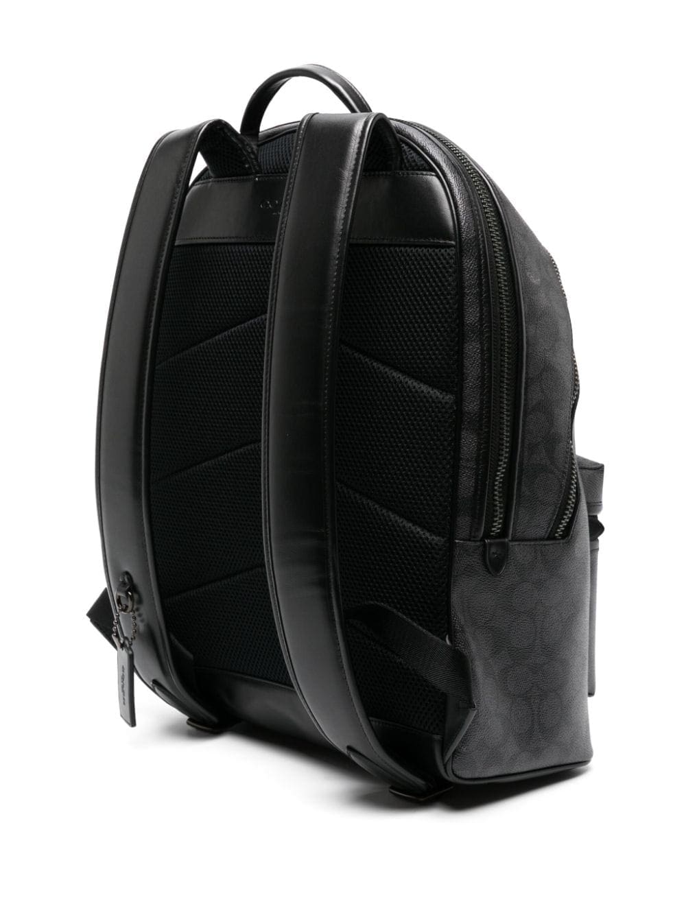 Coach Charter logo-print leather backpack - Image 4