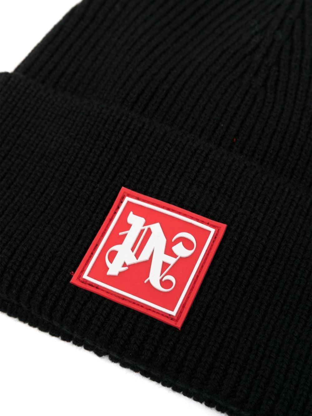 Palm Angels monogram-appliqué ski beanie - Image 2