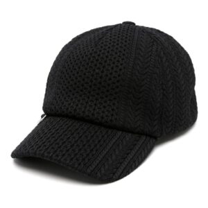 Jacquemus La Casquette Belo cable-knit cap