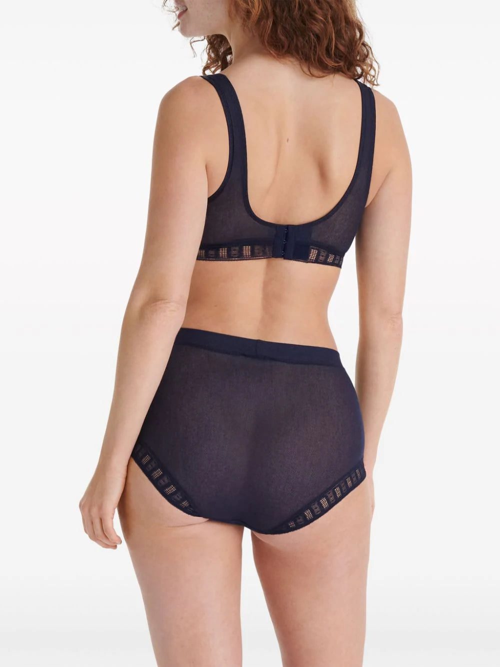 ERES Chiffon crop top bra - Image 4