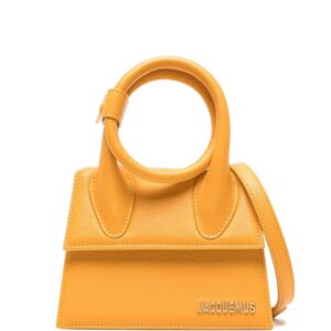 Jacquemus Le Chiquito Noeud leather tote bag