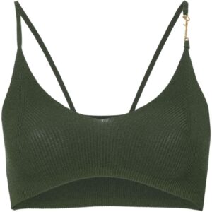 Jacquemus Le Bandeau Pralu knitted bralette