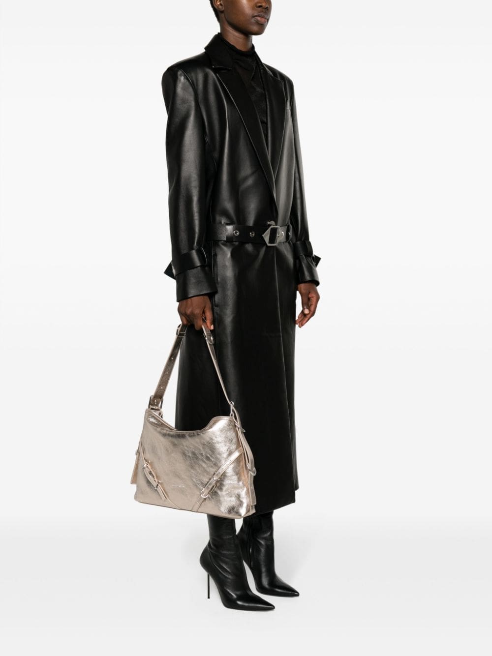 Givenchy medium Voyou laminated shoulder bag - Image 2