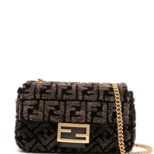 FENDI Baguette FF motif shoulder bag