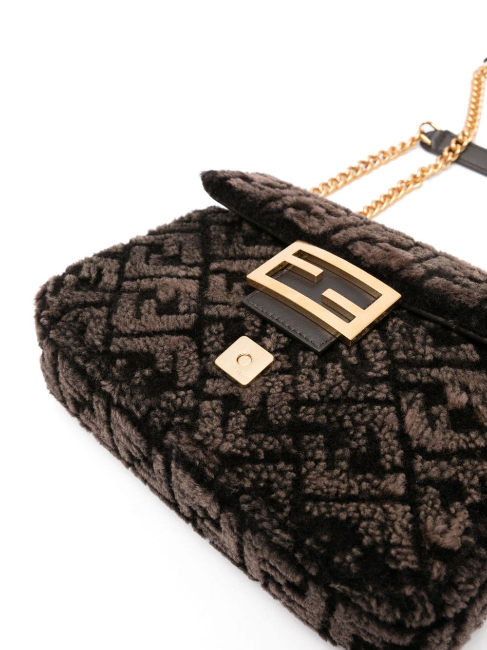 FENDI Baguette FF motif shoulder bag - Image 4