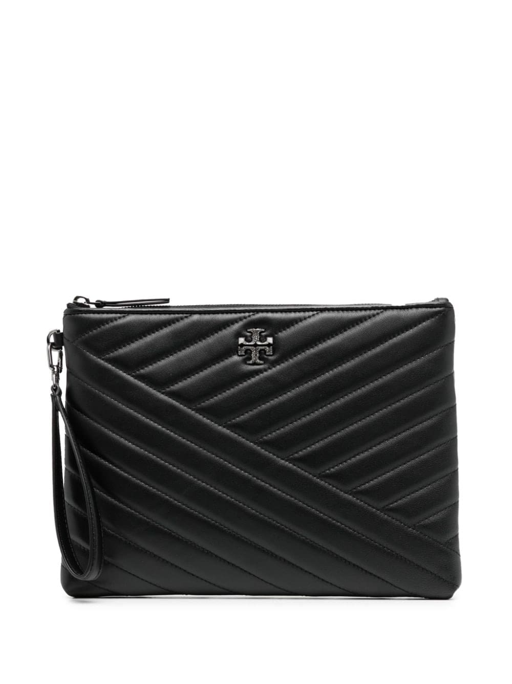 Tory Burch Kira chevron-quilted clutch bag