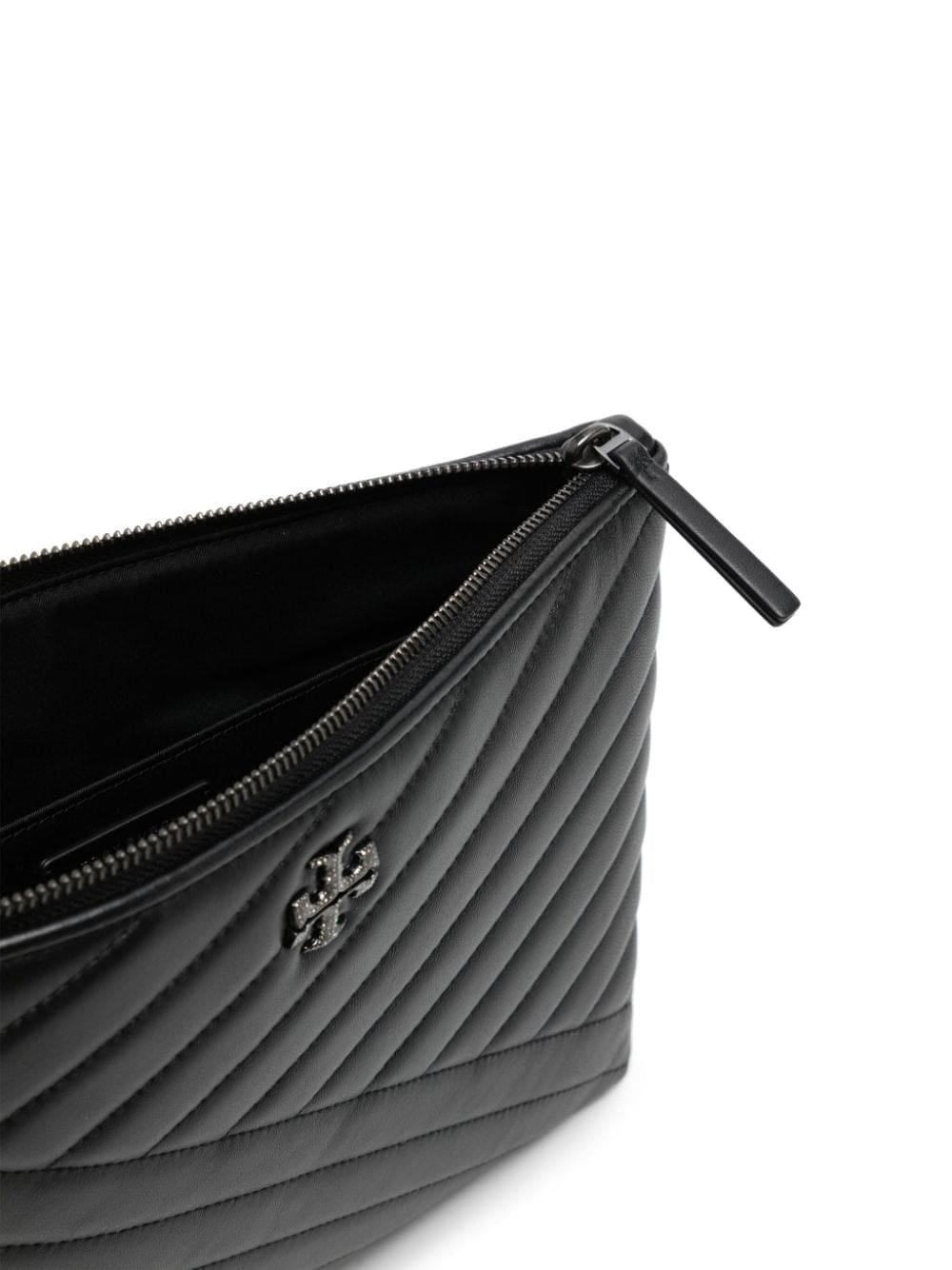 Tory Burch Kira chevron-quilted clutch bag - Image 5