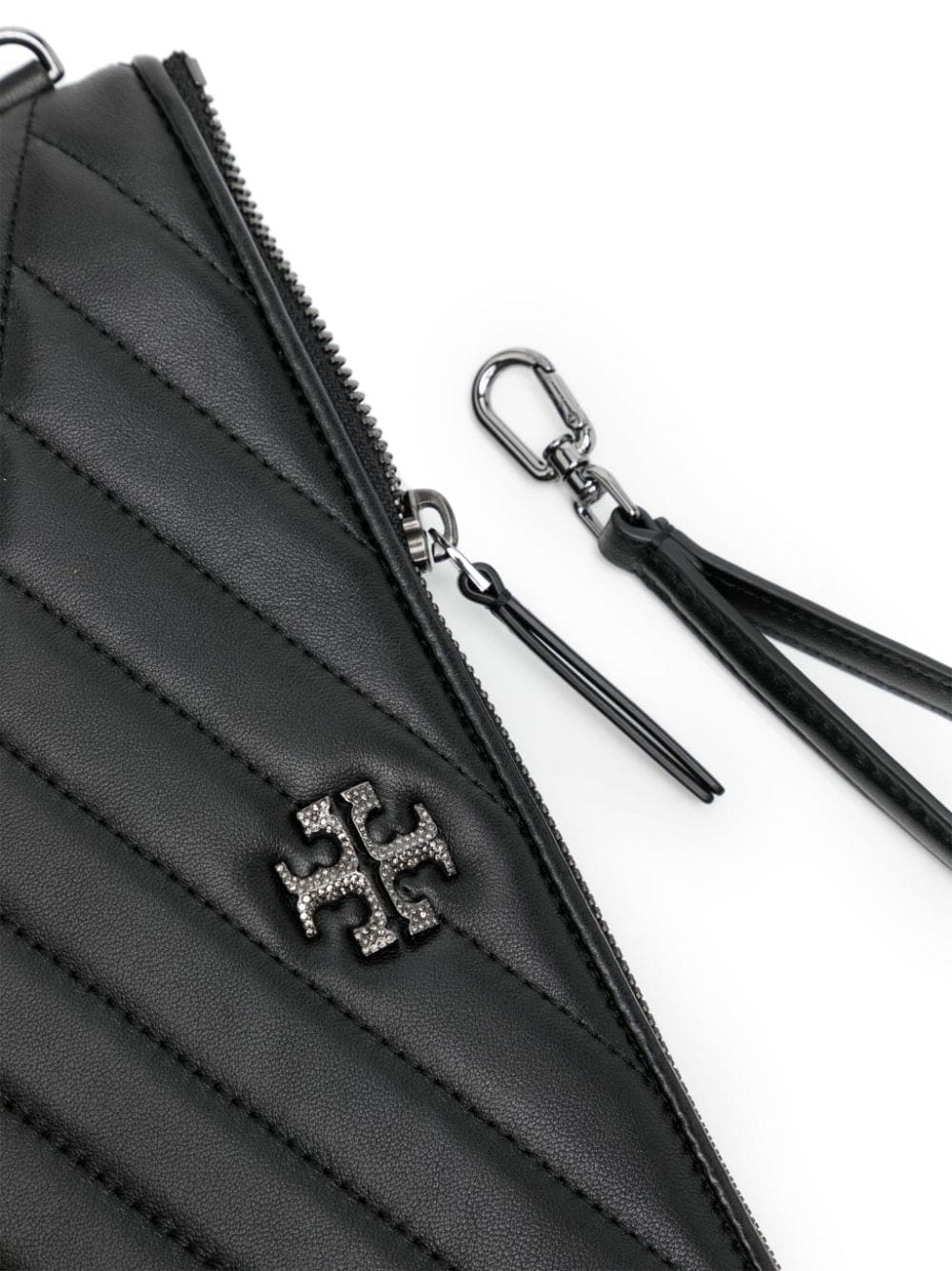 Tory Burch Kira chevron-quilted clutch bag - Image 4