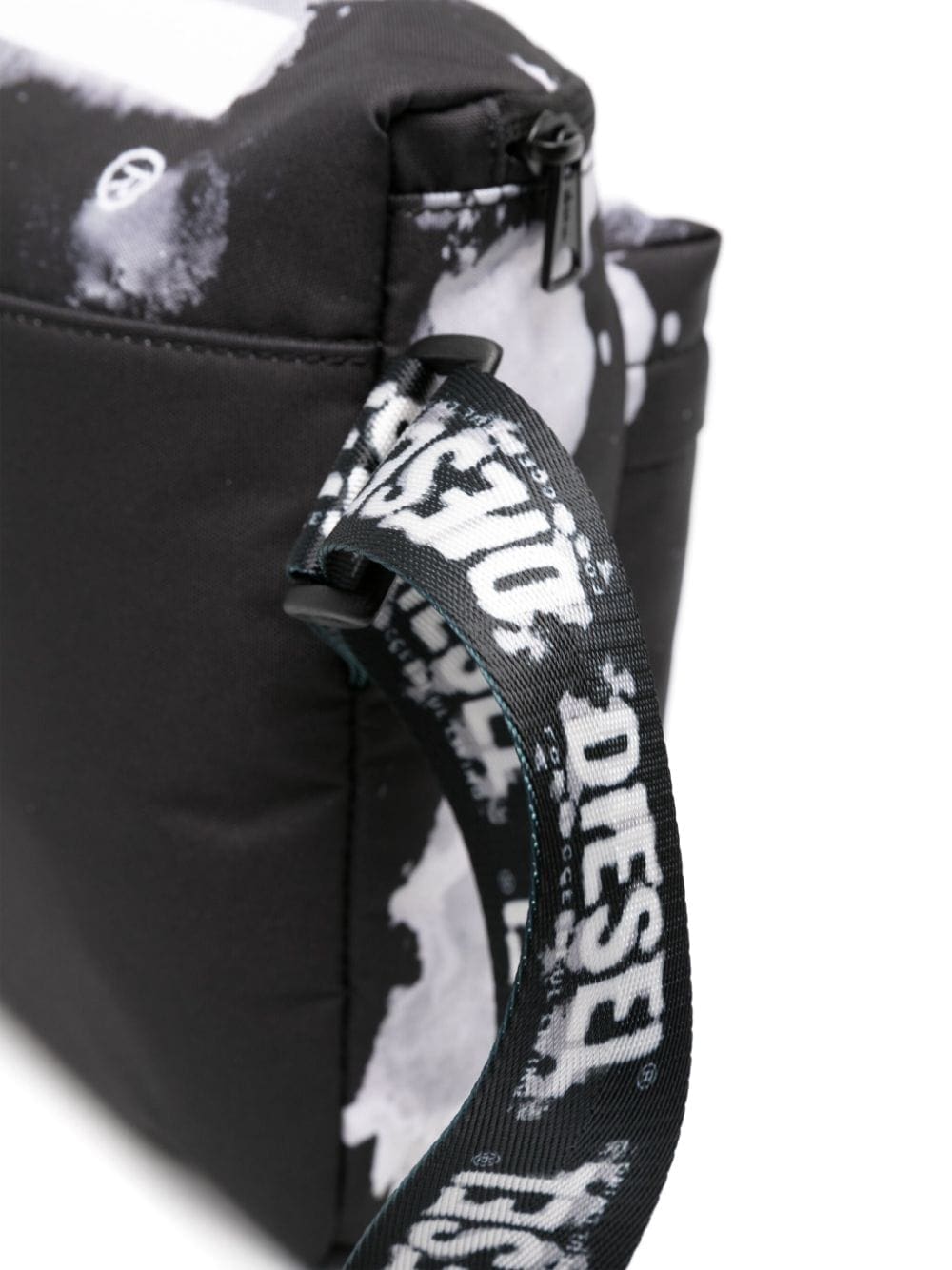 Diesel Rave logo-print messenger bag - Image 4