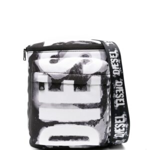 Diesel Rave logo-print messenger bag
