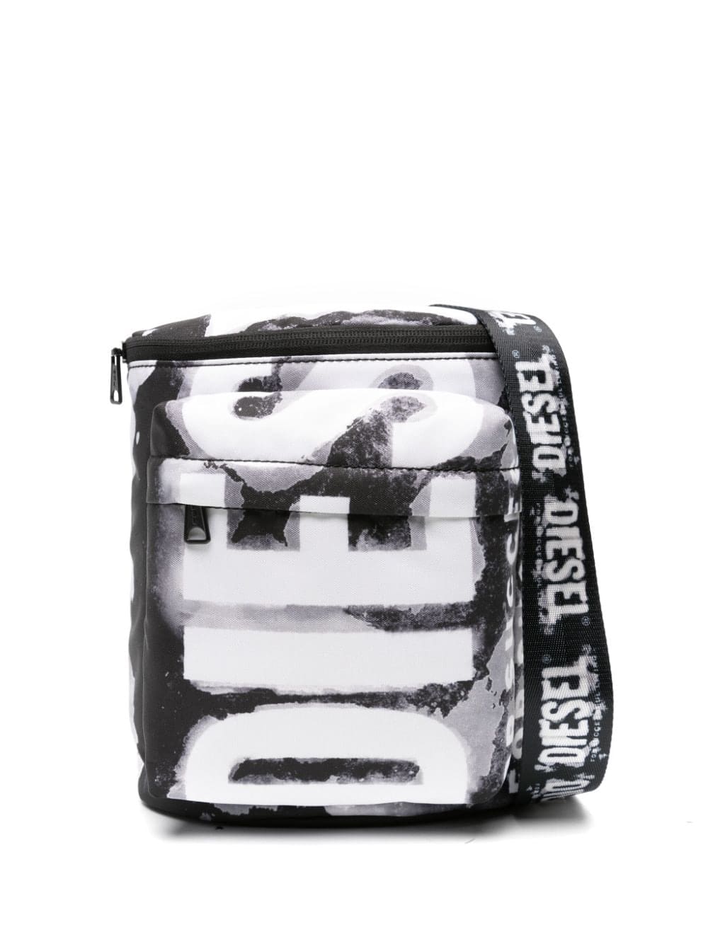 Diesel Rave logo-print messenger bag