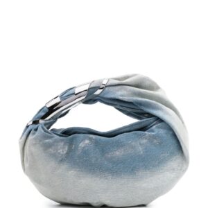 Diesel Grab-D metallic-effect shoulder bag