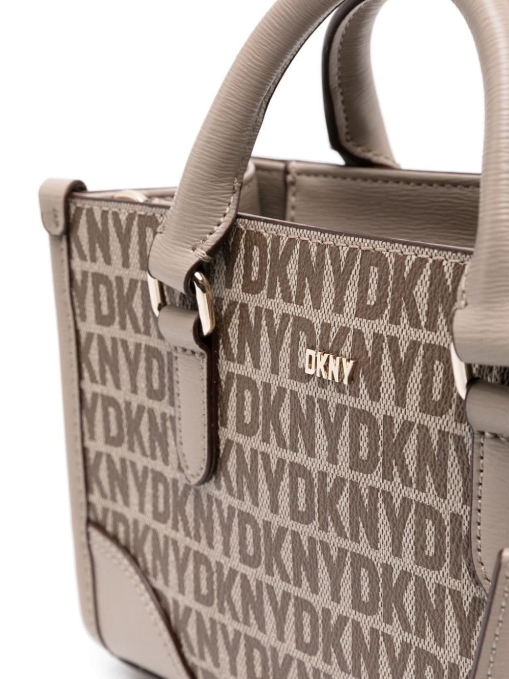 DKNY monogram faux-leather tote bag - Image 4
