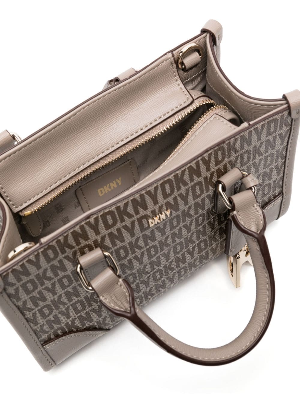 DKNY monogram faux-leather tote bag - Image 5