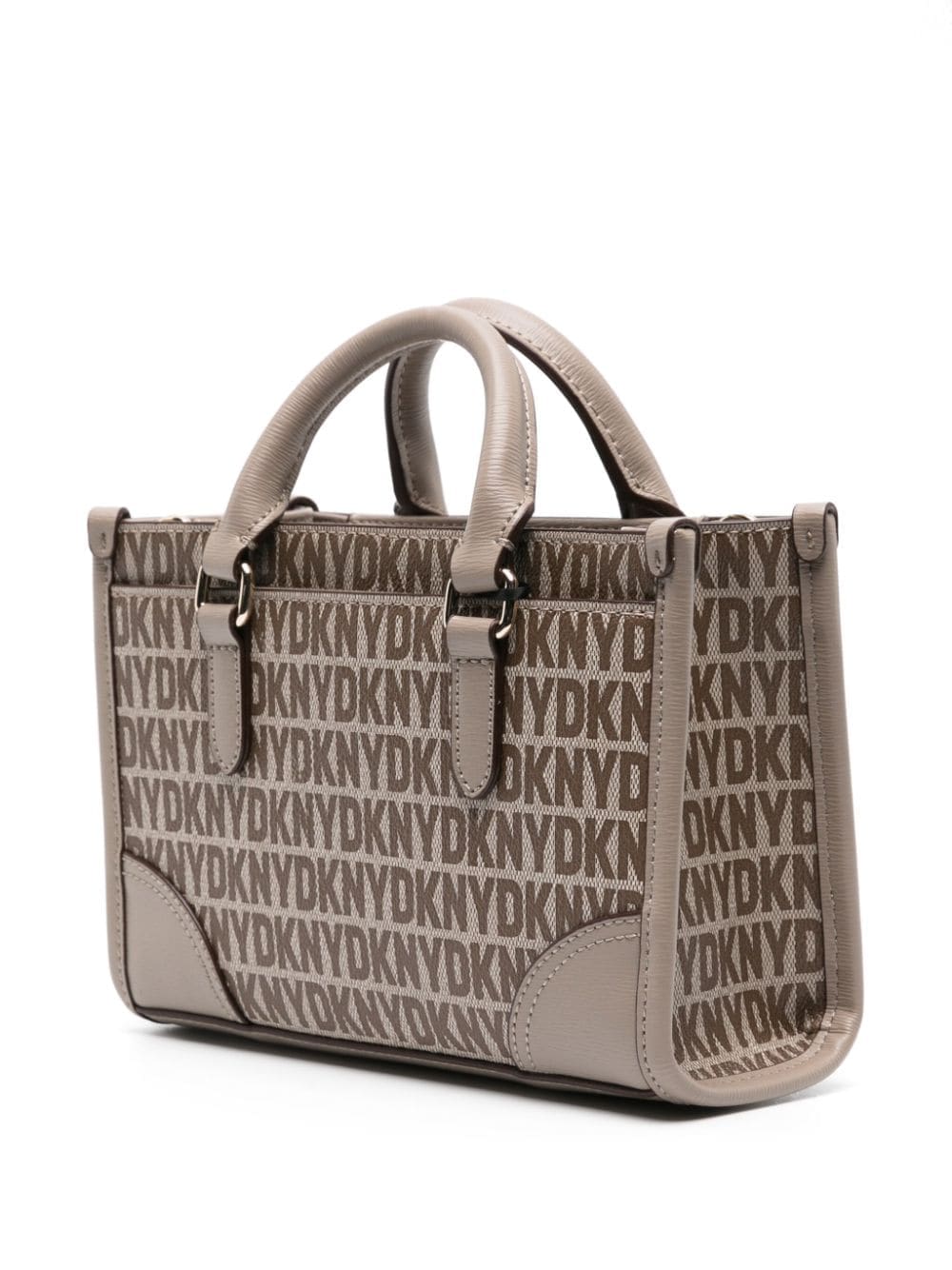 DKNY monogram faux-leather tote bag - Image 3