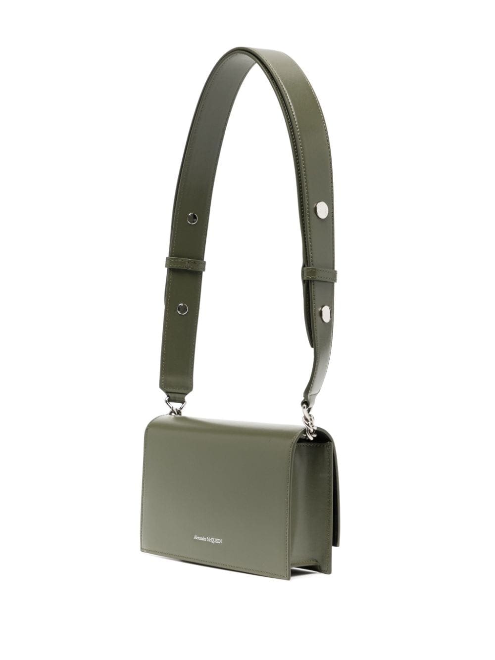 Alexander McQueen small The Biker Skull shoulder bag - Image 3