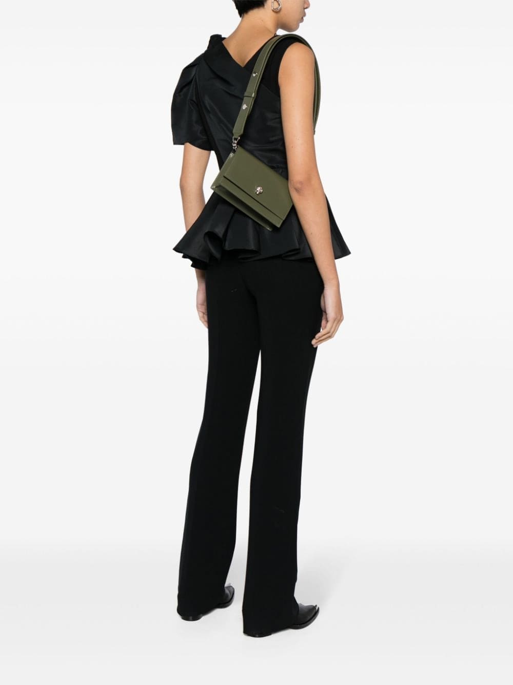 Alexander McQueen small The Biker Skull shoulder bag - Image 2