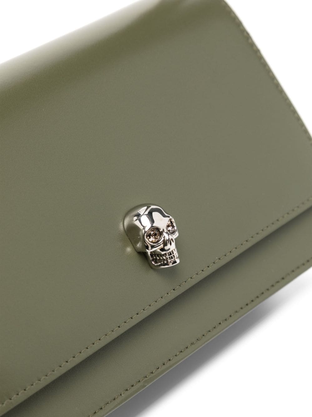 Alexander McQueen small The Biker Skull shoulder bag - Image 4