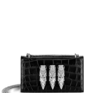 Philipp Plein small skull-appliqué shoulder bag