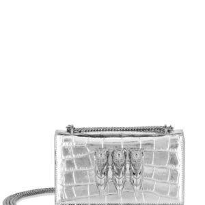 Philipp Plein small skull-appliqué shoulder bag